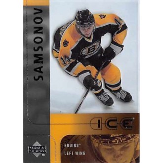Řadové karty - Samsonov Sergei - 2001-02 Ice No.3