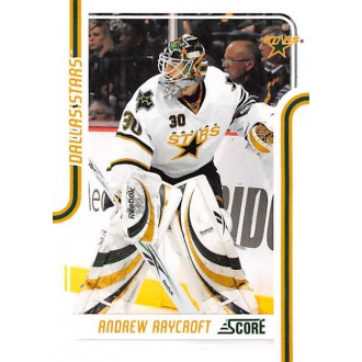 Paralelní karty - Raycroft Andrew - 2011-12 Score Glossy No.170