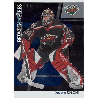 Řadové karty - Roloson Dwayne - 2002-03 Between The Pipes No.38