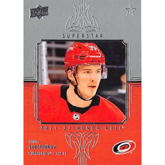 Insertní karty - Svechnikov Andrei - 2021-22 Upper Deck Honor Roll No.HR17