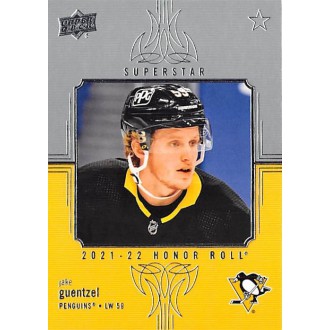 Insertní karty - Guentzel Jake - 2021-22 Upper Deck Honor Roll No.HR24