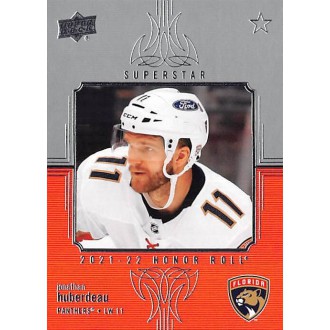 Insertní karty - Huberdeau Jonathan - 2021-22 Upper Deck Honor Roll No.HR45