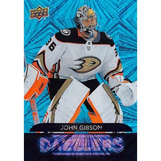 Insertní karty - Gibson John - 2020-21 Upper Deck Dazzlers No.DZ51