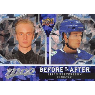 Insertní karty - Pettersson Elias - 2021-22 MVP Before and After No.BA12