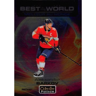 Insertní karty - Barkov Aleksander - 2020-21 O-Pee-Chee Platinum Best in the World No.BW12