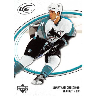 Řadové karty - Cheechoo Jonathan - 2005-06 Ice No.81