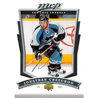 Řadové karty - Cheechoo Jonathan - 2007-08 MVP No.269