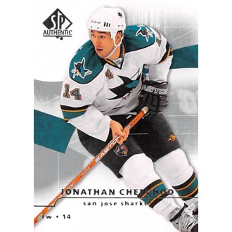 Řadové karty - Cheechoo Jonathan - 2008-09 SP Authentic No.56
