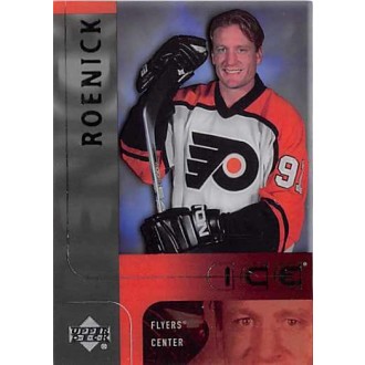 Řadové karty - Roenick Jeremy - 2001-02 Ice No.33