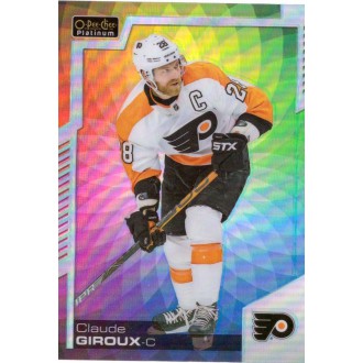 Paralelní karty - Giroux Claude - 2020-21 O-Pee-Chee Platinum Rainbow Color Wheel No.12