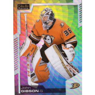 Paralelní karty - Gibson John - 2020-21 O-Pee-Chee Platinum Rainbow Color Wheel No.32