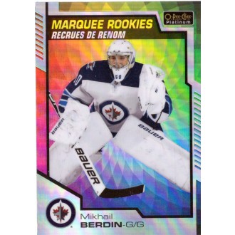 Paralelní karty - Berdin Mikhail - 2020-21 O-Pee-Chee Platinum Rainbow Color Wheel No.188