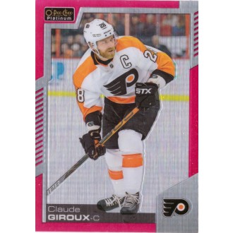 Paralelní karty - Giroux Claude - 2020-21 O-Pee-Chee Platinum Matte Pink No.12