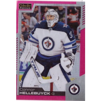 Paralelní karty - Hellebuyck Connor - 2020-21 O-Pee-Chee Platinum Matte Pink No.114