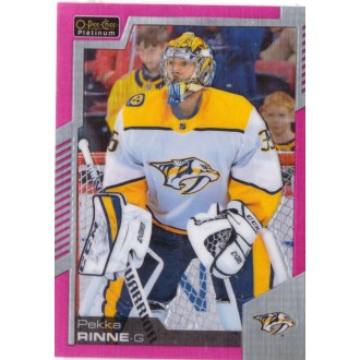 Paralelní karty - Rinne Pekka - 2020-21 O-Pee-Chee Platinum Matte Pink No.121