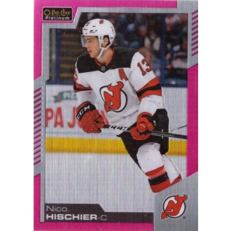 Paralelní karty - Hischier Nico - 2020-21 O-Pee-Chee Platinum Matte Pink No.146
