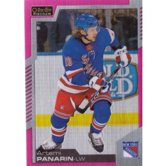 Paralelní karty - Panarin Artemi - 2020-21 O-Pee-Chee Platinum Matte Pink No.147