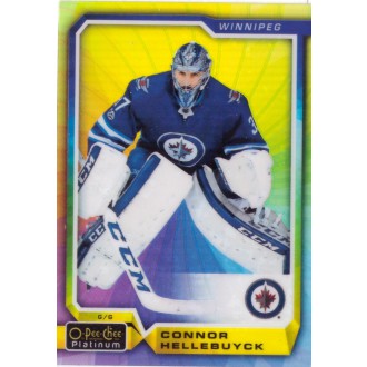 Paralelní karty - Hellebuyck Connor - 2018-19 O-Pee-Chee Platinum Rainbow Color Wheel No.95