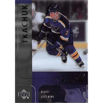 Řadové karty - Tkachuk Keith - 2001-02 Ice No.38