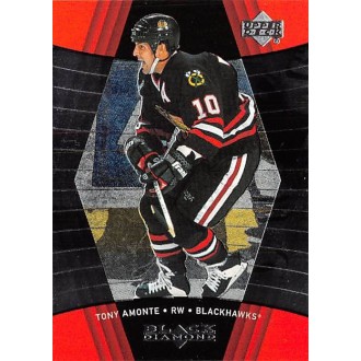 Řadové karty - Amonte Tony - 1999-00 Black Diamond No.22