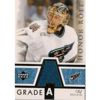 Jersey karty - Kolzig Olaf - 2002-03 Honor Roll Grade A Jerseys No.GA-OK