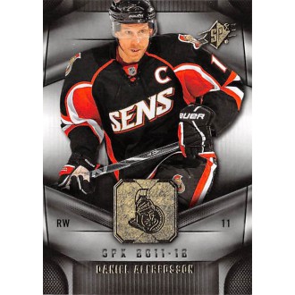 Řadové karty - Alfredsson Daniel - 2011-12 SPx No.33