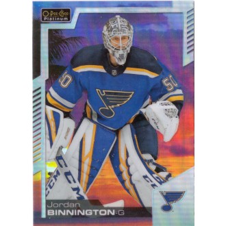 Paralelní karty - Binnington Jordan - 2020-21 O-Pee-Chee Platinum Sunset No.50