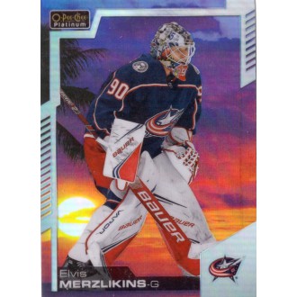 Paralelní karty - Merzlikins Elvis - 2020-21 O-Pee-Chee Platinum Sunset No.111
