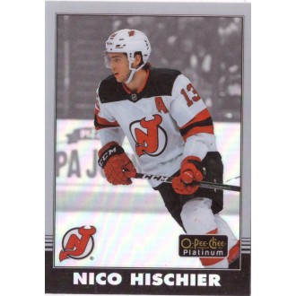 Insertní karty - Hischier Nico - 2020-21 O-Pee-Chee Platinum Retro Rainbow No.R27