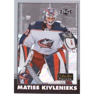 Insertní karty - Kivlenieks Matiss - 2020-21 O-Pee-Chee Platinum Retro Rainbow No.R64