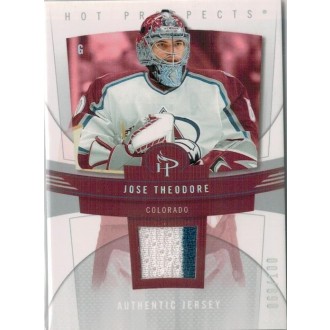 Jersey karty - Theodore Jose - 2006-07 Hot Prospects Red Hot No.26