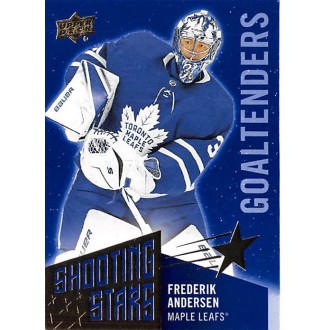 Insertní karty - Andersen Frederik - 2018-19 Upper Deck Shooting Stars Goaltenders No.SSG9