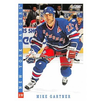 Řadové karty - Gartner Mike - 1993-94 Score No.2