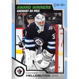 Insertní karty - Hellebuyck Connor - 2020-21 Upper Deck O-Pee-Chee Update Blue No.602