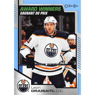 Insertní karty - Draisaitl Leon - 2020-21 Upper Deck O-Pee-Chee Update Blue No.604
