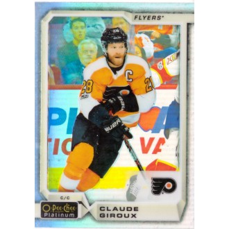 Paralelní karty - Giroux Claude - 2018-19 O-Pee-Chee Platinum Rainbow No.98