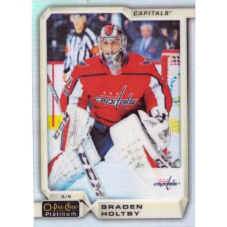 Paralelní karty - Holtby Braden - 2018-19 O-Pee-Chee Platinum Rainbow No.140