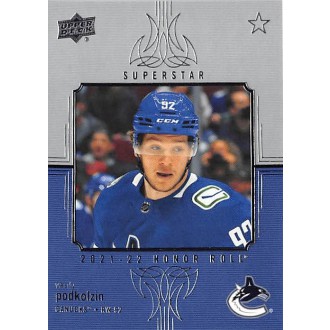 Insertní karty - Podkolzin Vasily - 2021-22 Upper Deck Honor Roll No.HR58