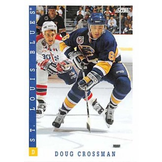 Řadové karty - Crossman Doug - 1993-94 Score No.25