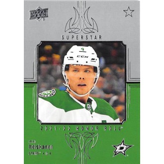 Insertní karty - Heiskanen Miro - 2021-22 Upper Deck Honor Roll No.HR95