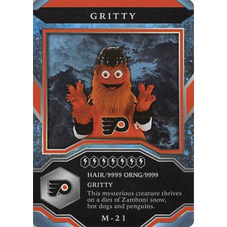 Insertní karty - Gritty - 2021-22 MVP Mascot Gaming Cards No.M21