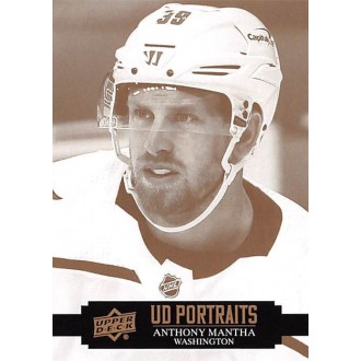 Insertní karty - Mantha Anthony - 2021-22 Upper Deck UD Portraits No.P30