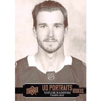 Insertní karty - Raddysh Taylor - 2021-22 Upper Deck UD Portraits No.P44