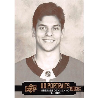 Insertní karty - Denisenko Grigori - 2021-22 Upper Deck UD Portraits No.P57