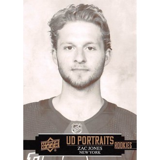 Insertní karty - Jones Zac - 2021-22 Upper Deck UD Portraits No.P62