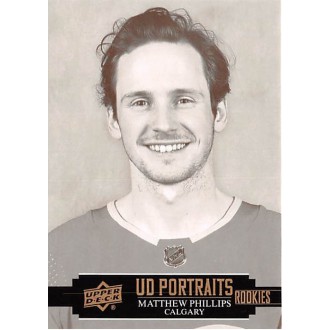 Insertní karty - Phillips Matthew - 2021-22 Upper Deck UD Portraits No.P68