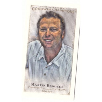 Paralelní karty - Brodeur Martin - 2016-17 Goodwin Champions Canvas Minis No.9