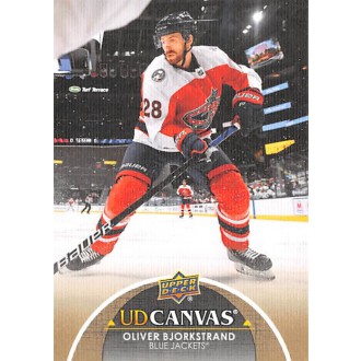 Insertní karty - Bjorkstrand Oliver - 2021-22 Upper Deck Canvas No.C24