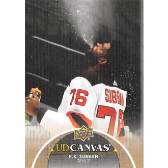 Insertní karty - Subban P.K. - 2021-22 Upper Deck Canvas No.C49