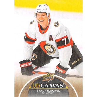 Insertní karty - Tkachuk Brady - 2021-22 Upper Deck Canvas No.C59